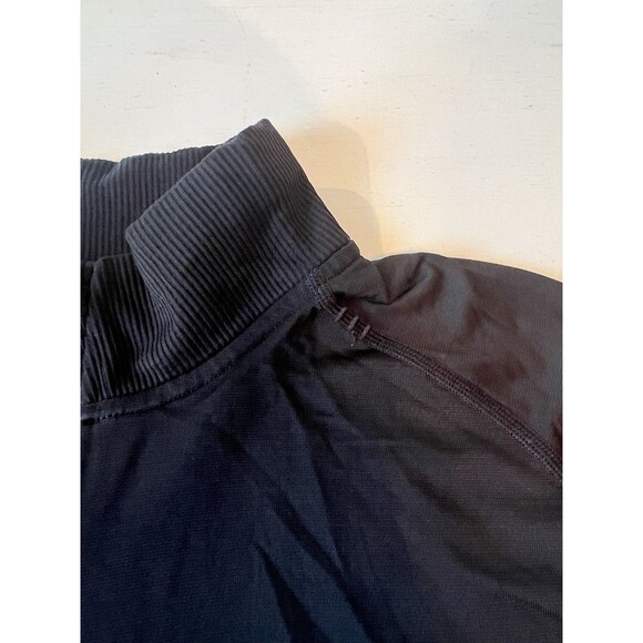 Lululemon Shirt Men's L Black Metal Vent Tech Half 1/2 Zip Performance Run Gym - Picture 3 of 6